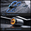 Квадрокоптер G63 — дрон с HD-камерой, БК моторами, оптическим позиционированием, полной защитой пропеллеров, до 10 минут полёта, дальностью до 100 м